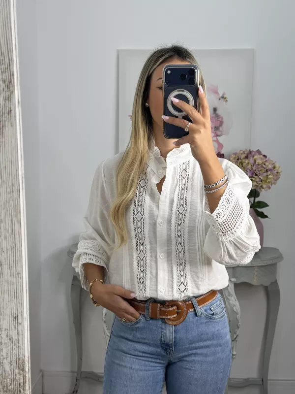 Camisa Rialto blanca