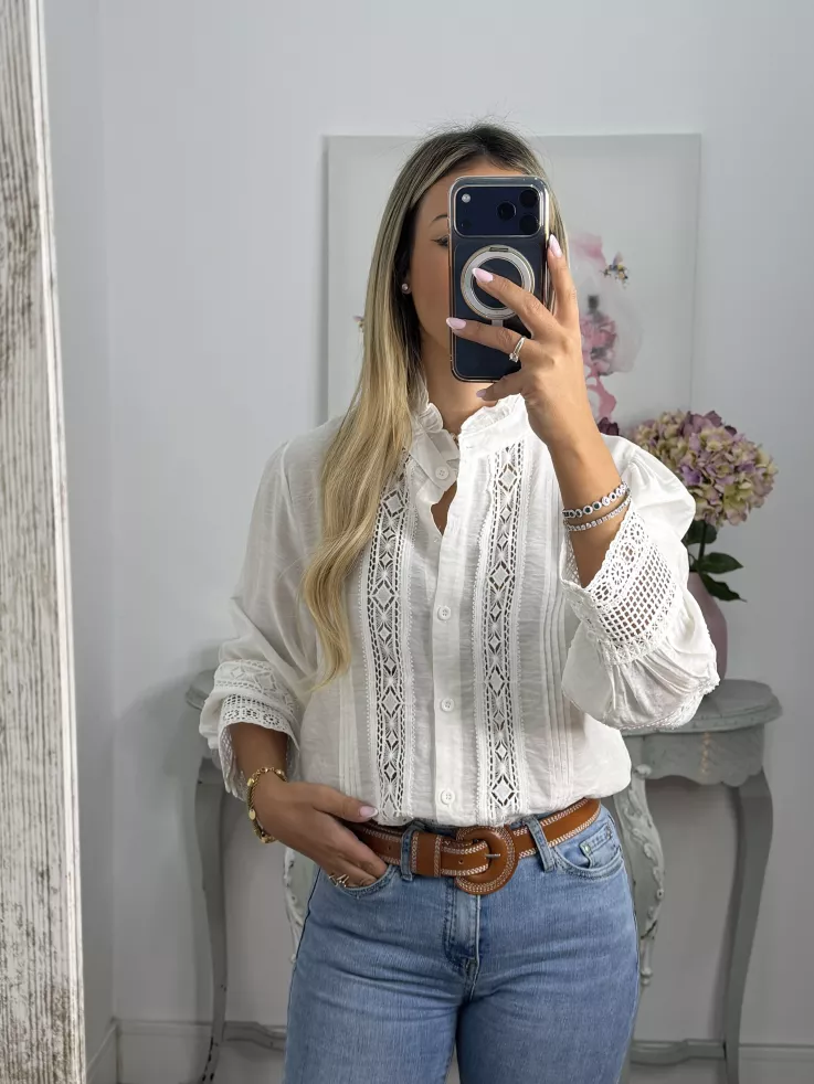 Camisa Rialto blanca