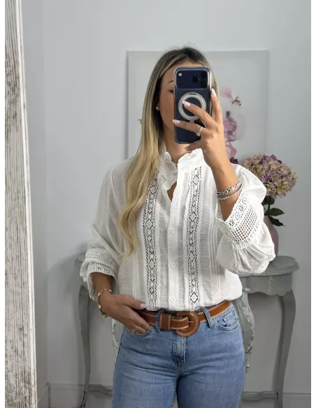 Camisa Rialto blanca