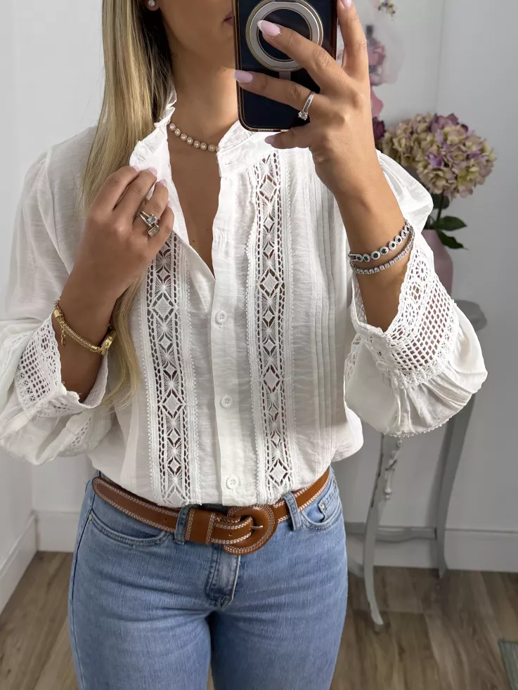Camisa Rialto blanca