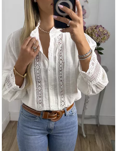 Camisa Rialto blanca