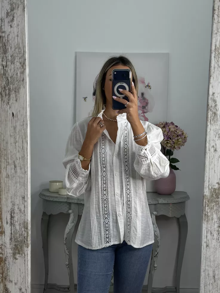 Camisa Rialto blanca