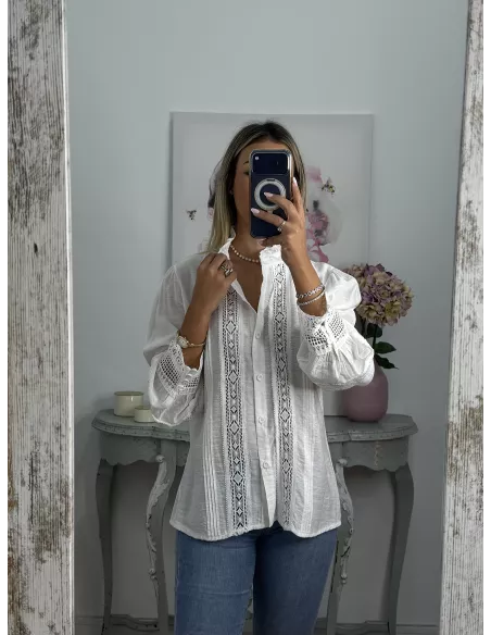 Camisa Rialto blanca