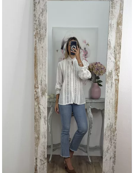 Camisa Rialto blanca