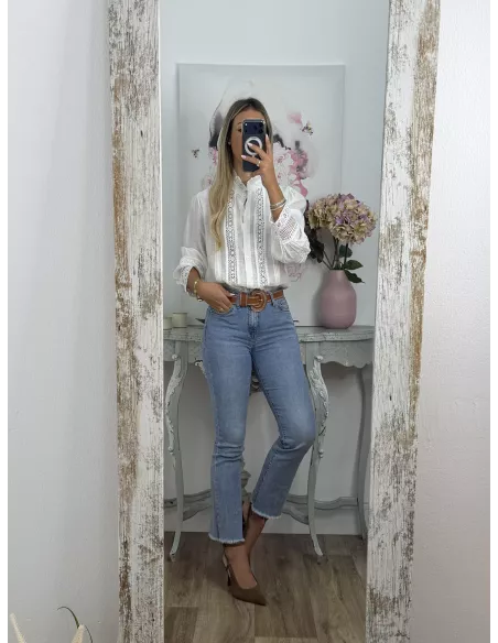 Camisa Rialto blanca