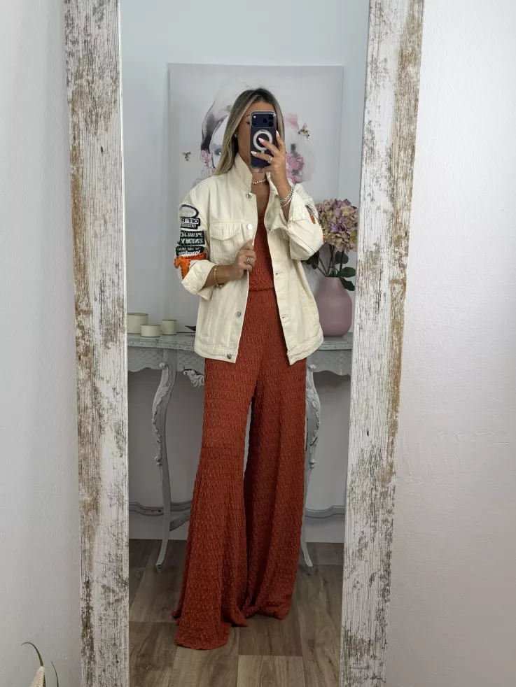Chaqueta Lion vainilla