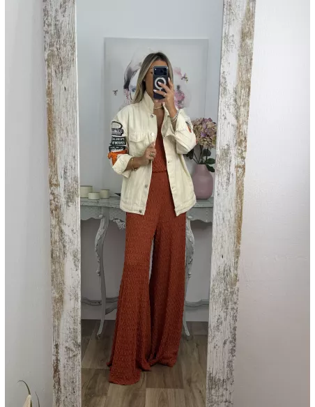 Chaqueta Lion vainilla