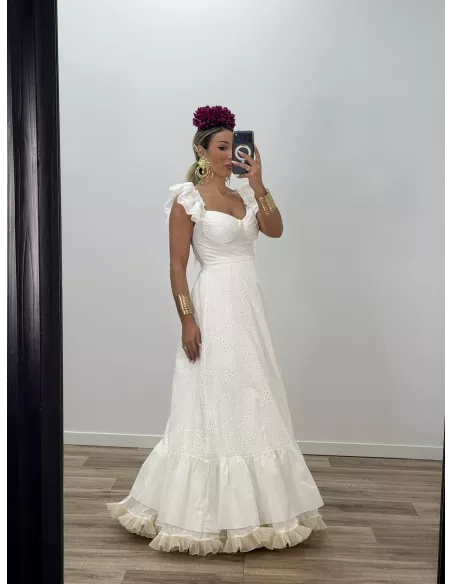 Bata Camino perforado blanco