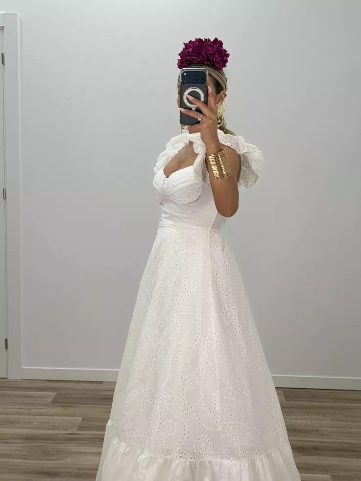 Bata Camino perforado blanco