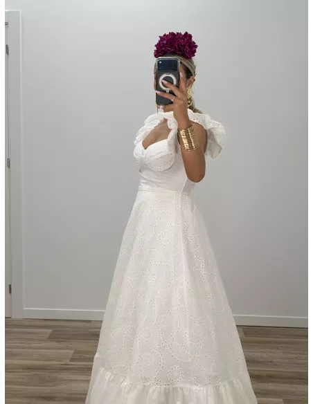 Bata Camino perforado blanco