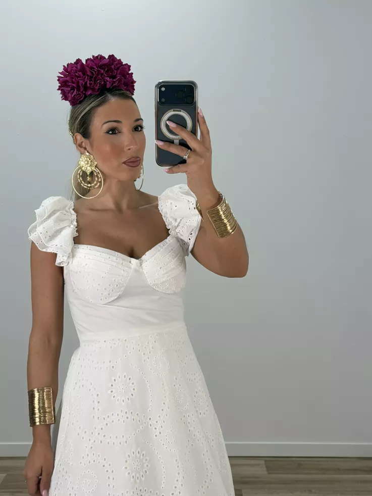 Bata Camino perforado blanco