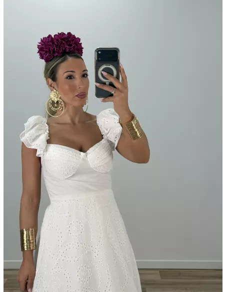 Bata Camino perforado blanco