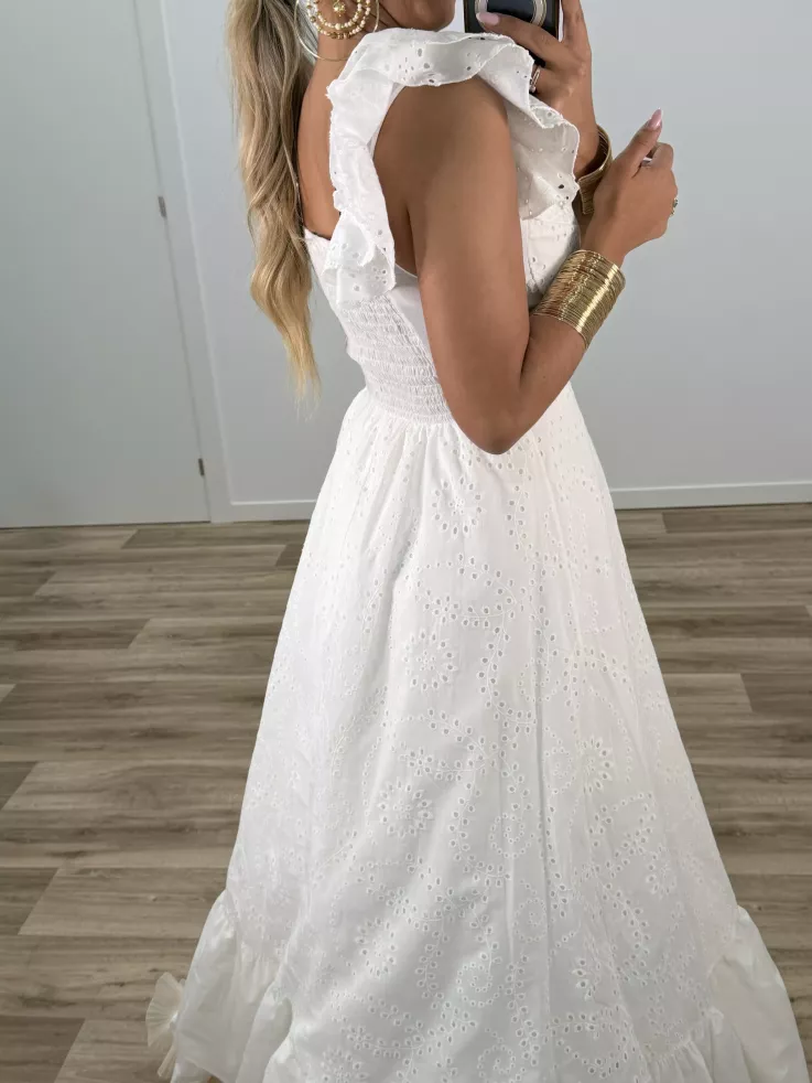 Bata Camino perforado blanco