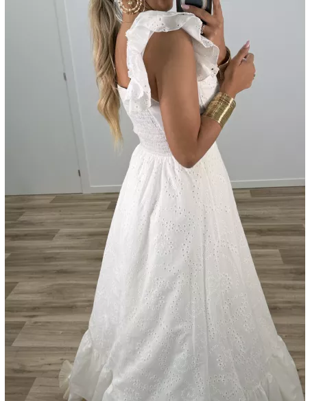 Bata Camino perforado blanco