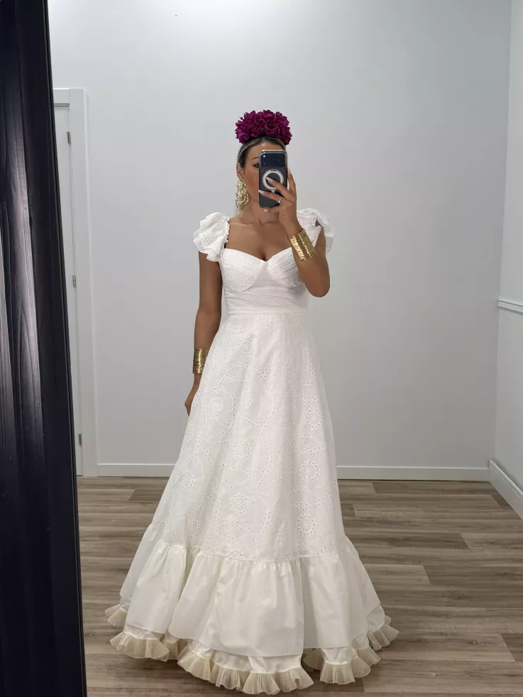 Bata Camino perforado blanco