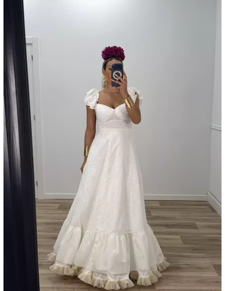 Bata Camino perforado blanco