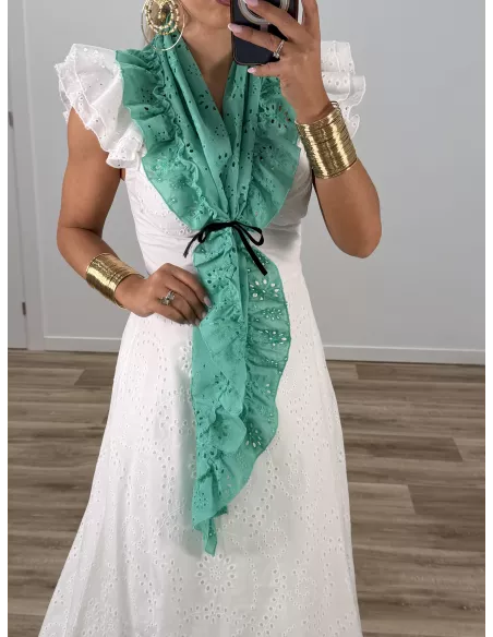 Piquillo perforado verde