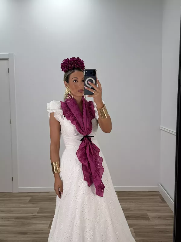 Piquillo perforado buganvilla