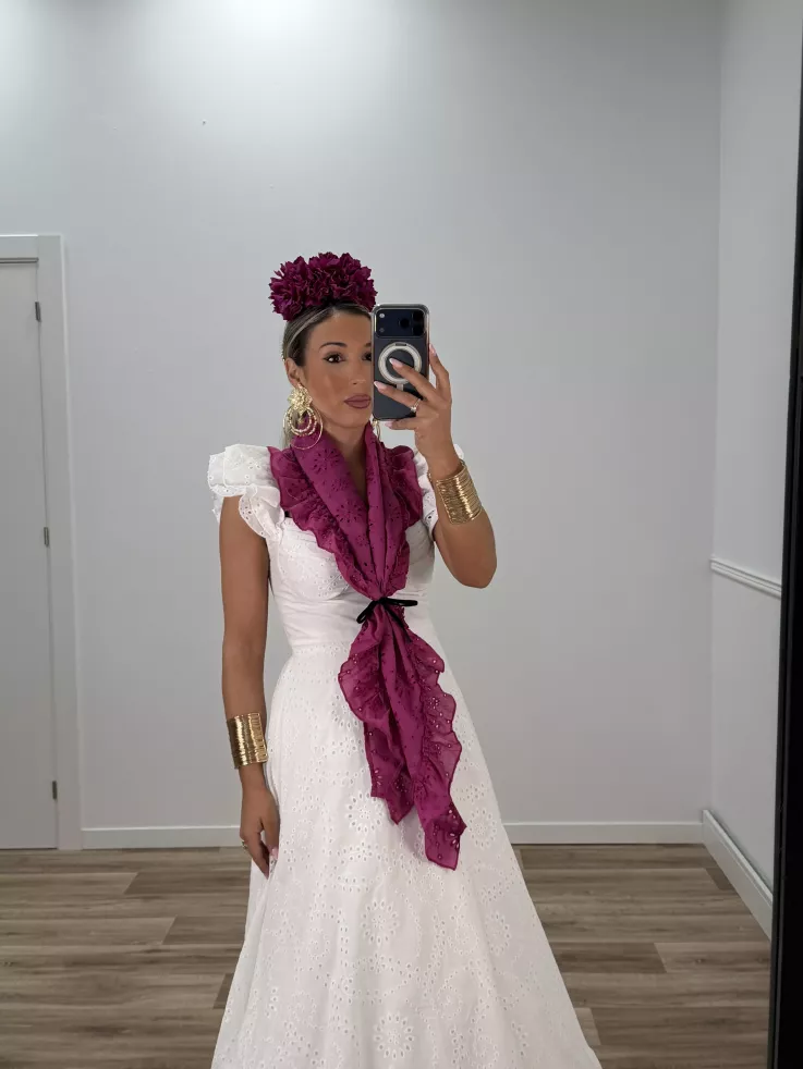 Piquillo perforado buganvilla