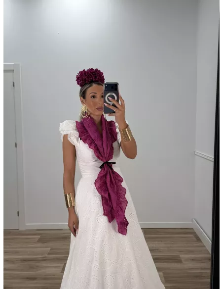 Piquillo perforado buganvilla