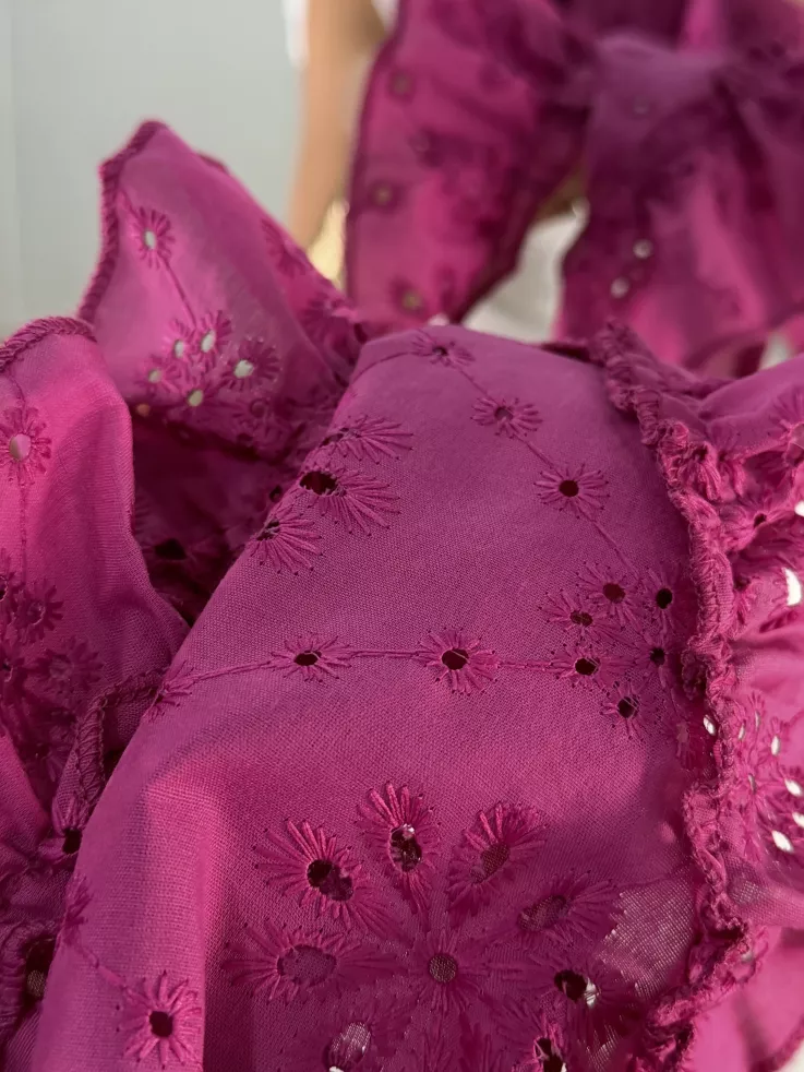 Piquillo perforado buganvilla