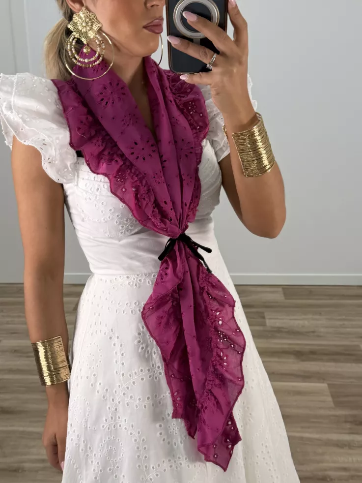 Piquillo perforado buganvilla