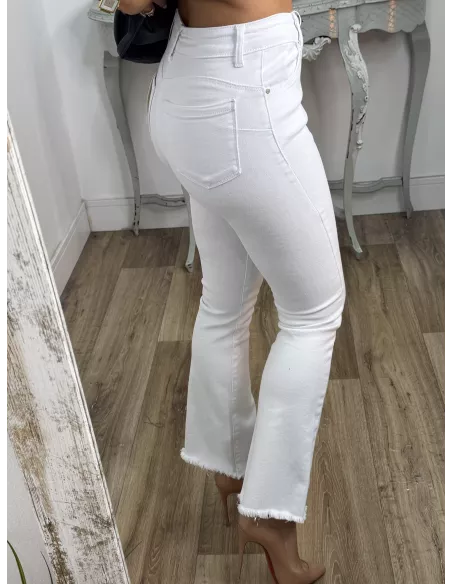 Jeans Paloma Capri blanco