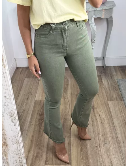 Jeans Paloma Capri verde