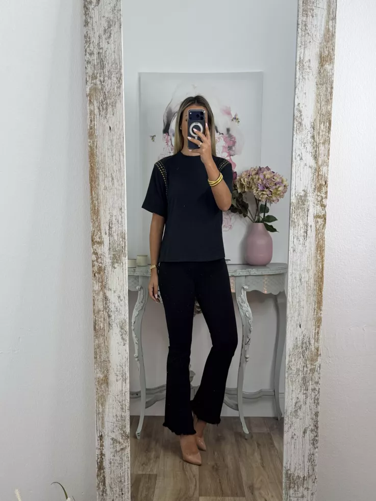 Jeans Paloma Capri negro