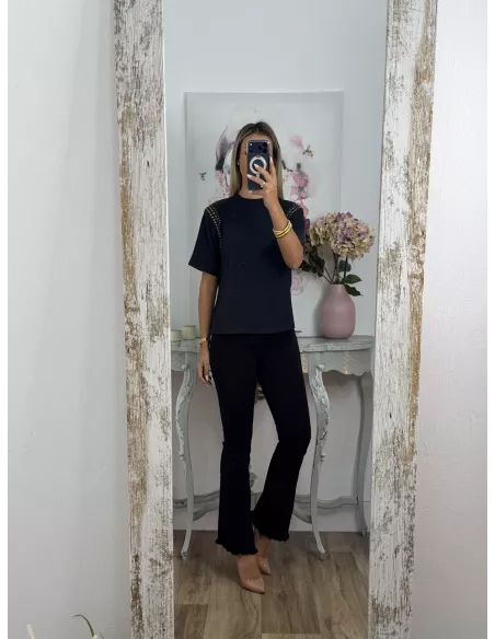 Jeans Paloma Capri negro