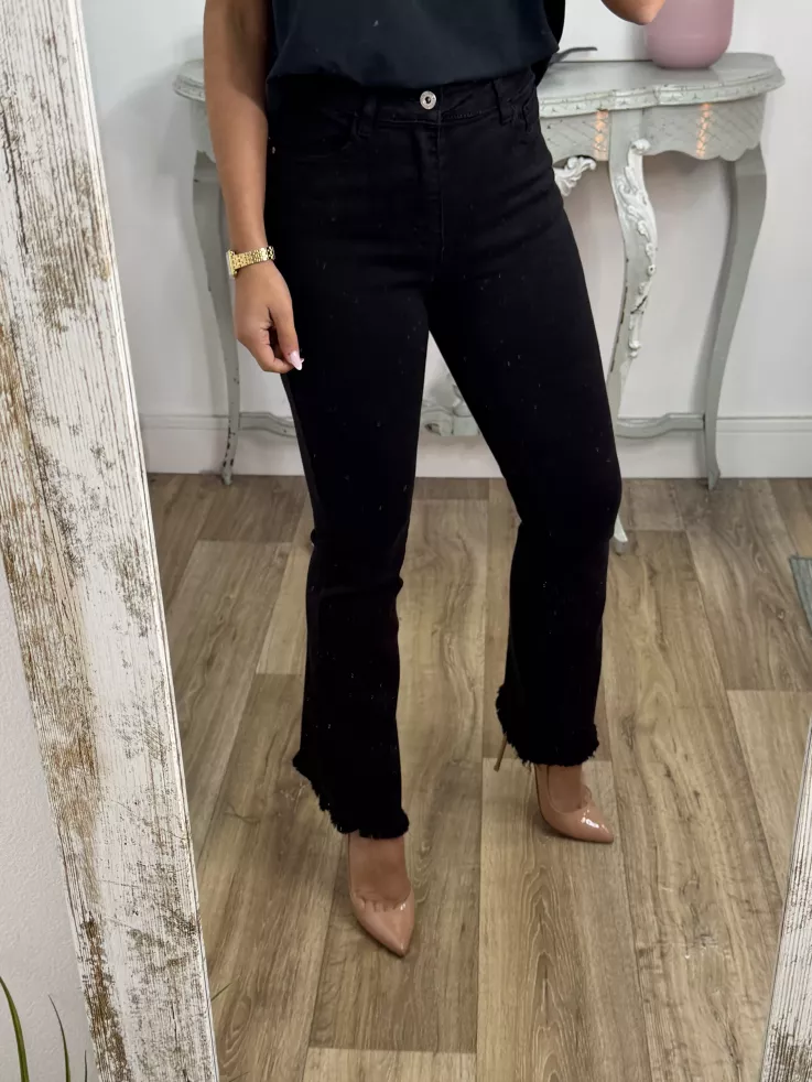 Jeans Paloma Capri negro