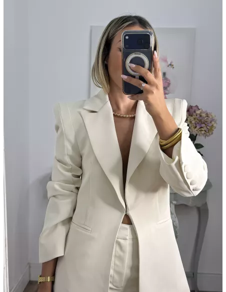 Chaqueta Tavira beige