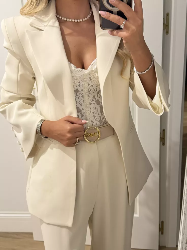 Chaqueta Tavira beige