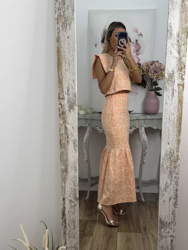 Conjunto Lagos naranja
