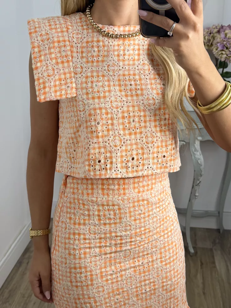 Conjunto Lagos naranja