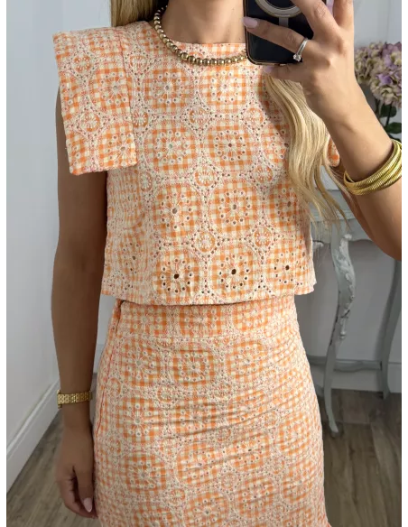 Conjunto Lagos naranja