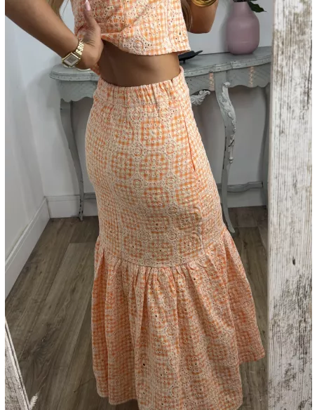 Conjunto Lagos naranja