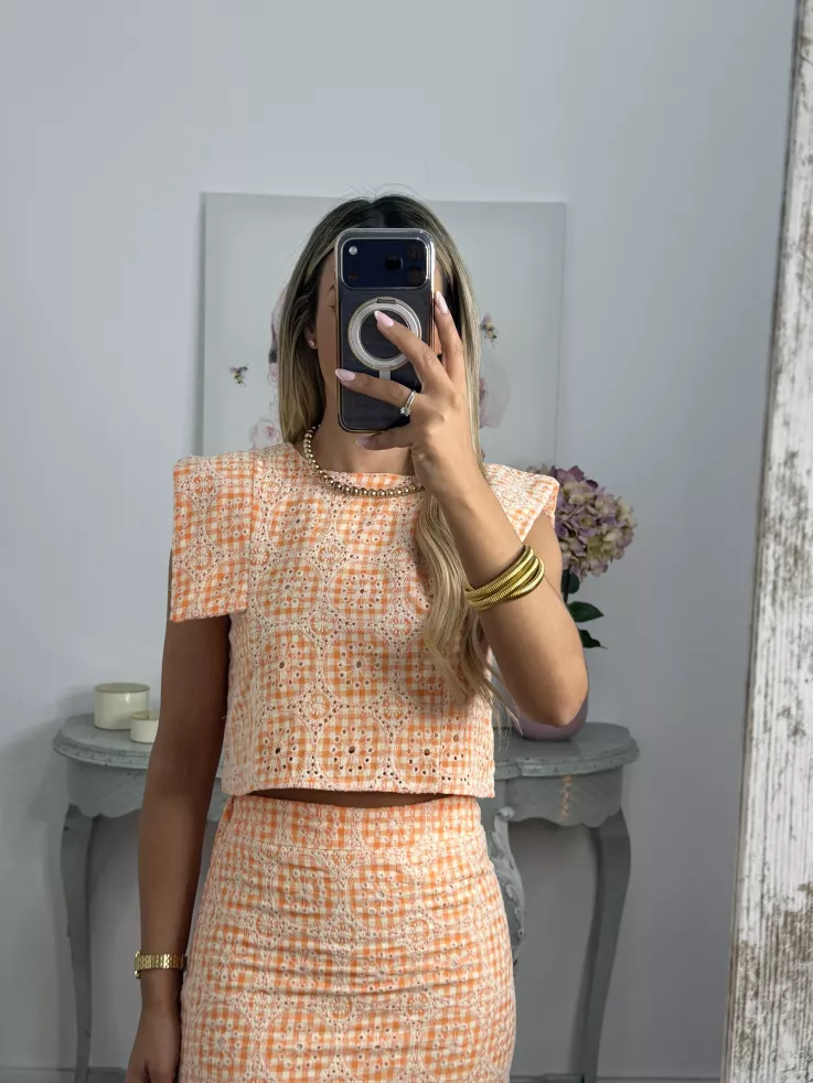 Conjunto Lagos naranja