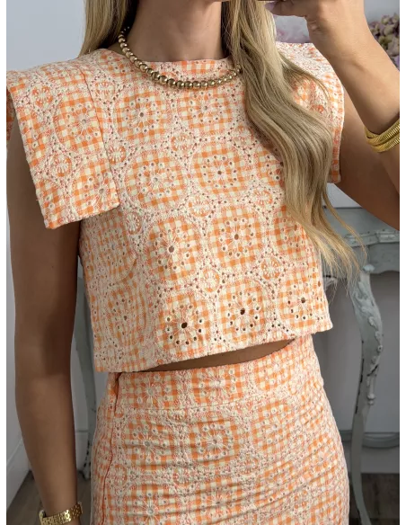 Conjunto Lagos naranja