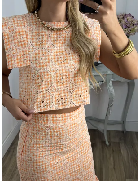 Conjunto Lagos naranja