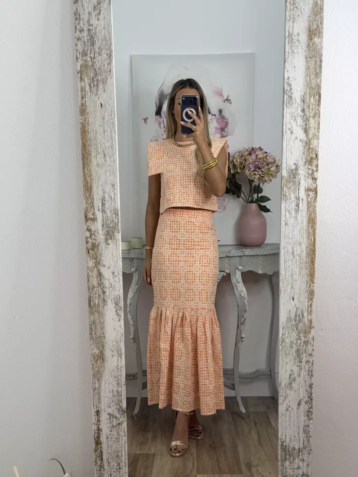 Conjunto Lagos naranja