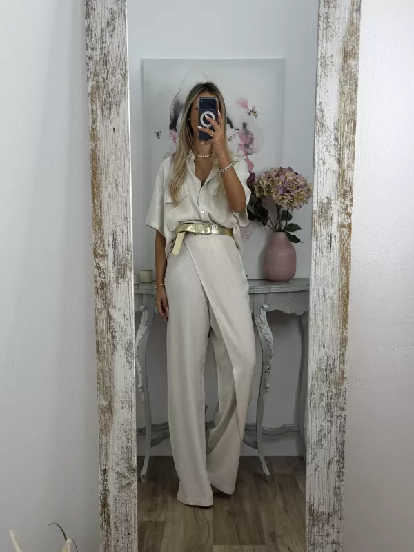 Conjunto Kyoto beige