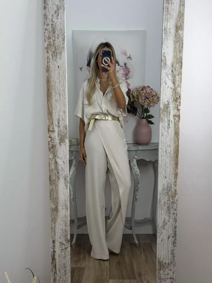 Conjunto Kyoto beige