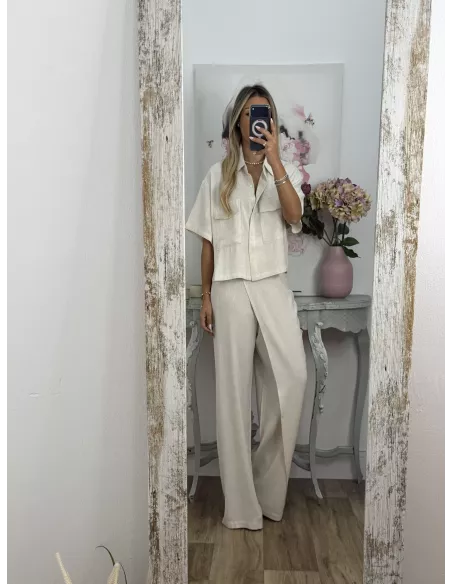 Conjunto Kyoto beige
