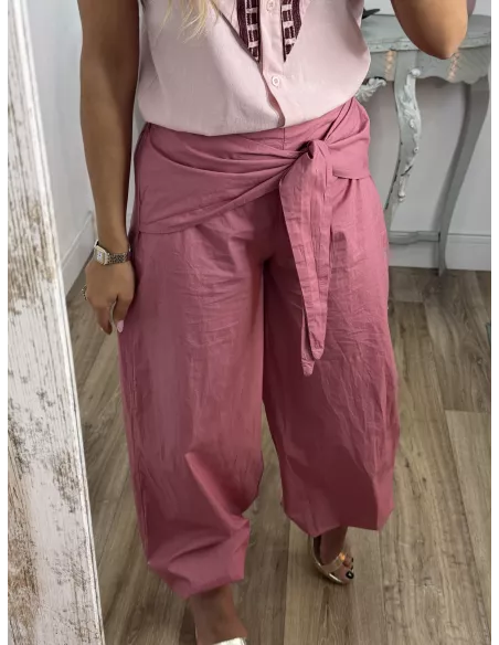 Pantalón Junco rosa
