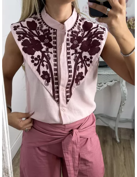Camisa Varack rosa sisa