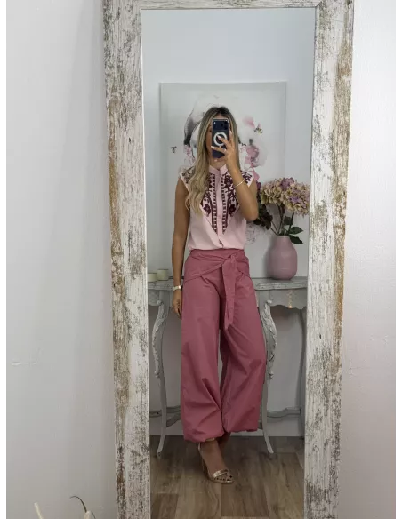 Camisa Varack rosa sisa