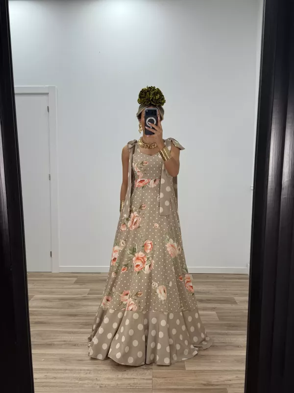 Bata Azahara taupe