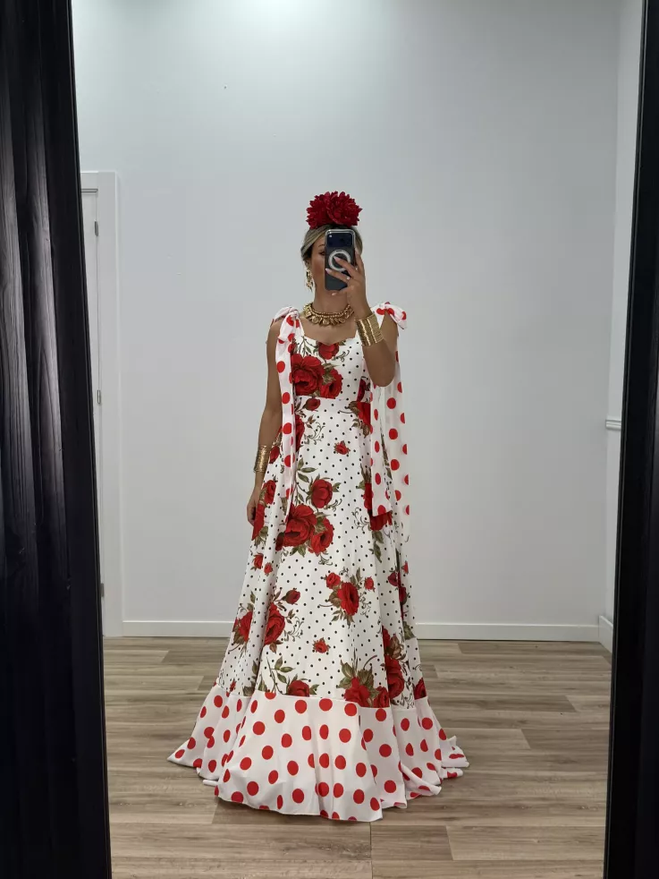 Bata Azahara roja