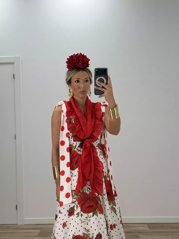 Bata Azahara roja